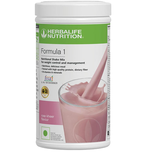 Herbalife Formula 1 Nutritional Shake Mix – Rose Kheer Flavor, 500gm