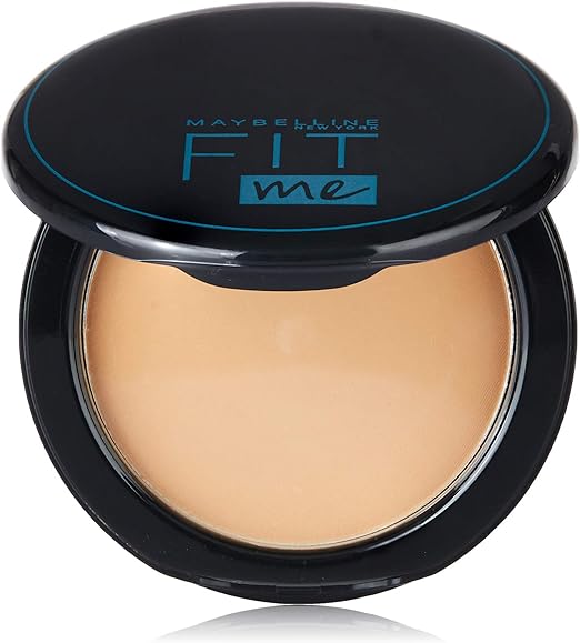 Maybelline New York Fit Me Shade 128 Warm Nude, Compact Powder, 8 gm Pack of 2