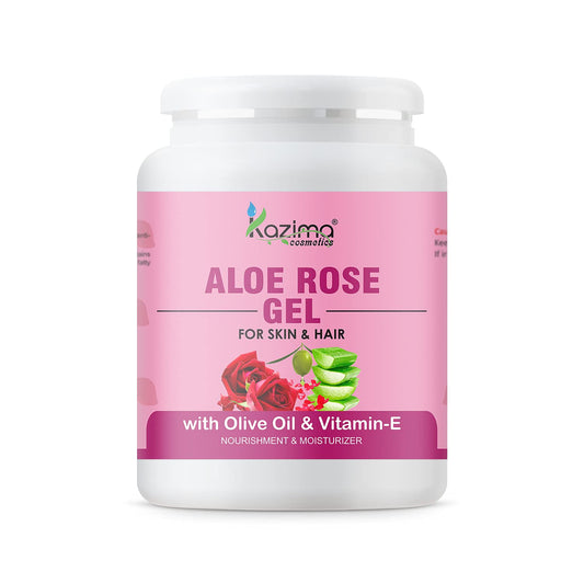 KAZIMA Aloe Rose Gel for Face and Body, 1kg