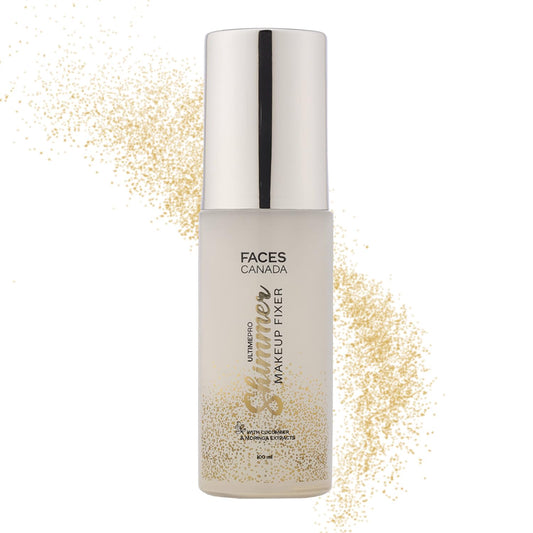 FACESCANADA Ultime Pro Shimmer Makeup Fixer, 100Ml | Long Lasting Makeup Setting Spray | Keeps Makeup Intact