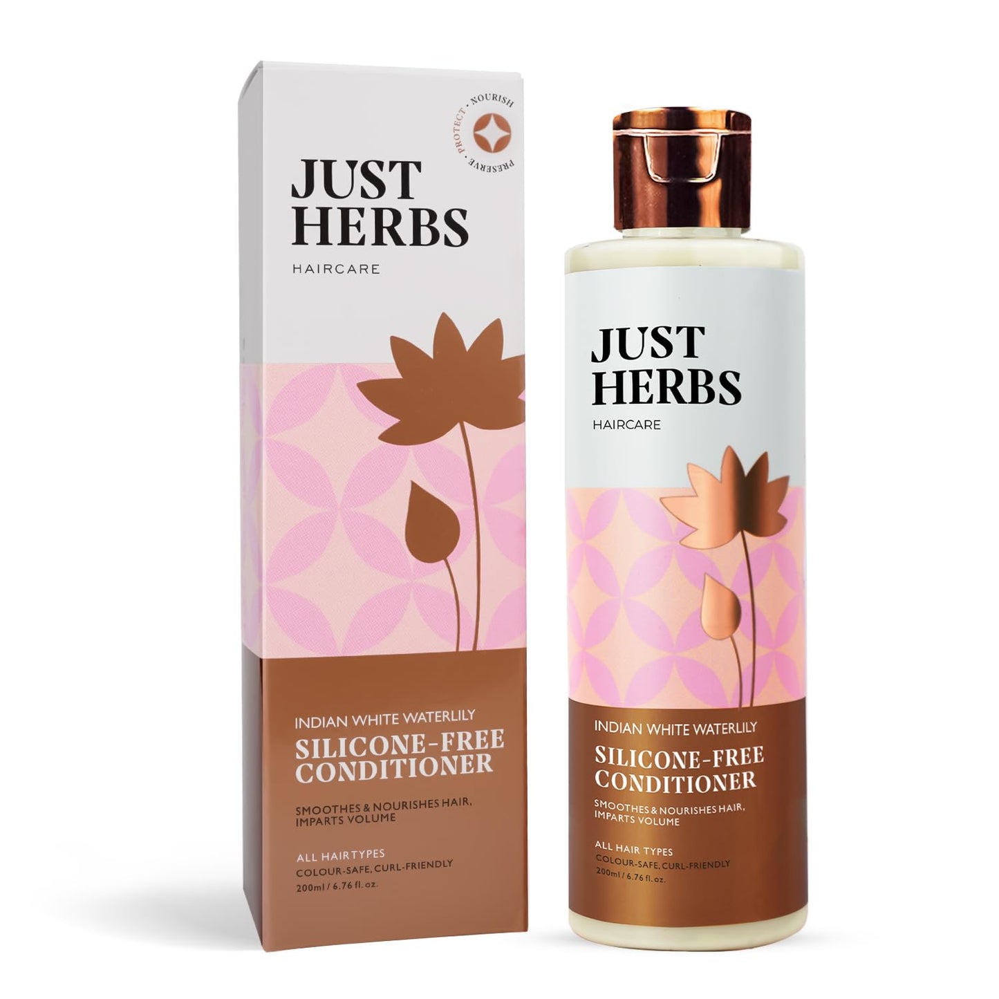 Just Herbs Kumuda Indian White Water Lily Conditioner , 200 ml