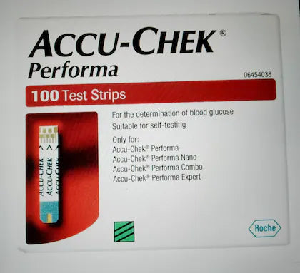 Accu-Chek Performa Sugar Test Strips
