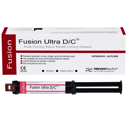 Fusion Ultra D/C Dual-Curing Resin-Based Luting Cement, Auto Mix