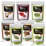 Online Quality Store Reetha Powder Amla Powder Shikakai Powder Bhringraj Powder Hibiscus Powder Mehandi Powder &free Indigo Powder for Hairs-1400g ,hair pack |natural hair pack |chemical free hair mask