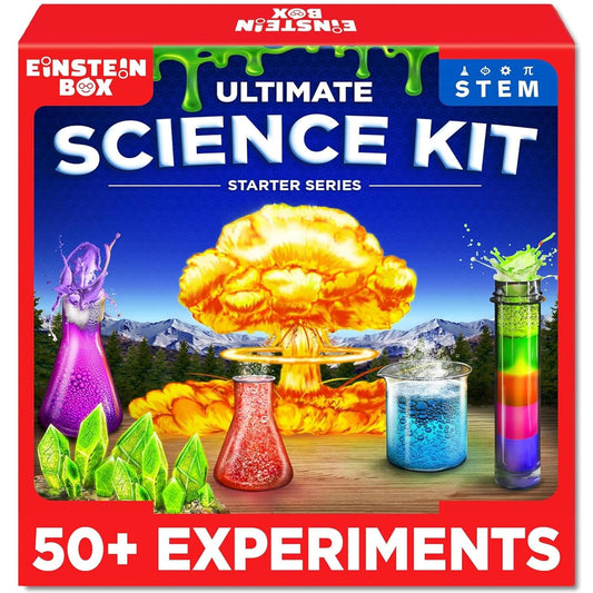 Einstein Box Ultimate Science Starter Kit for 8 to 15 Year Olds | Educational Gifts & Toys for Boys & Girls Age 10 to 12 Years | Fun Science Experiments & STEM Projects