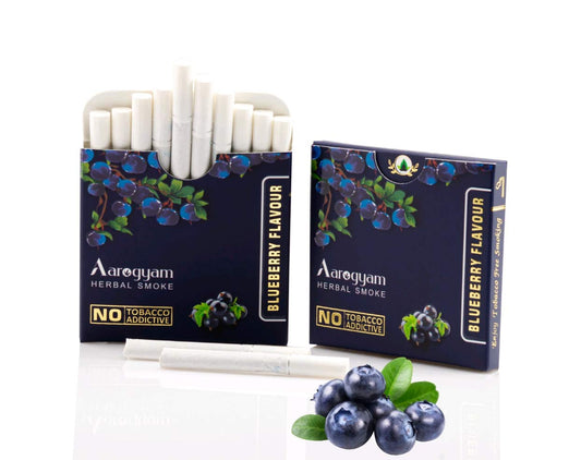 Aarogyam Herbals Tobacco & Nicotine Free Cigarette - 10 Sticks in Each