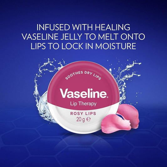 Vaseline Lip Therapy Rosy Lips with Rose and Almond Oil 20g / 0.70 oz