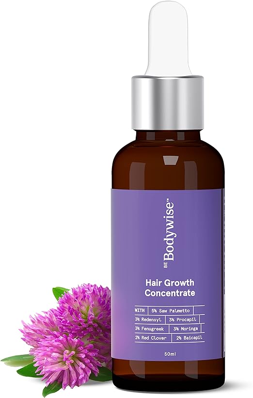 Be Bodywise Hair Growth Actives 21% Hair Growth Serum | With 3% Redensyl, 3% Procapil, 2% Baicapil, 60 ml