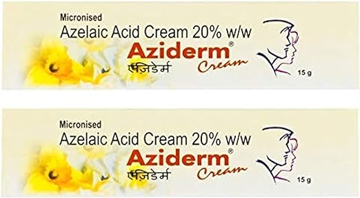 Aziderm Skin Cream, 15 gm, Pack of 2