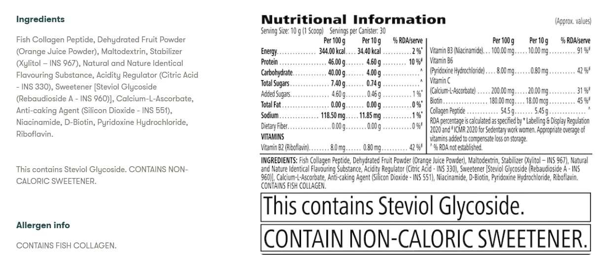 Herbalife Hn-Skin Booster - Orange - 10*30