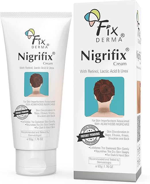 Fixderma Nigrifix Cream for Acanthosis Nigricans with Lactic Acid - 50 gm