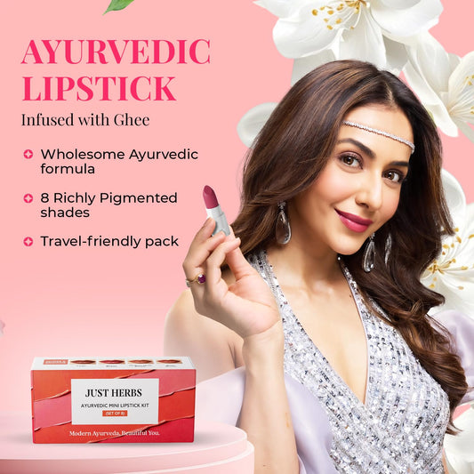 Just Herbs Ayurvedic Lipstick 9.6 gm