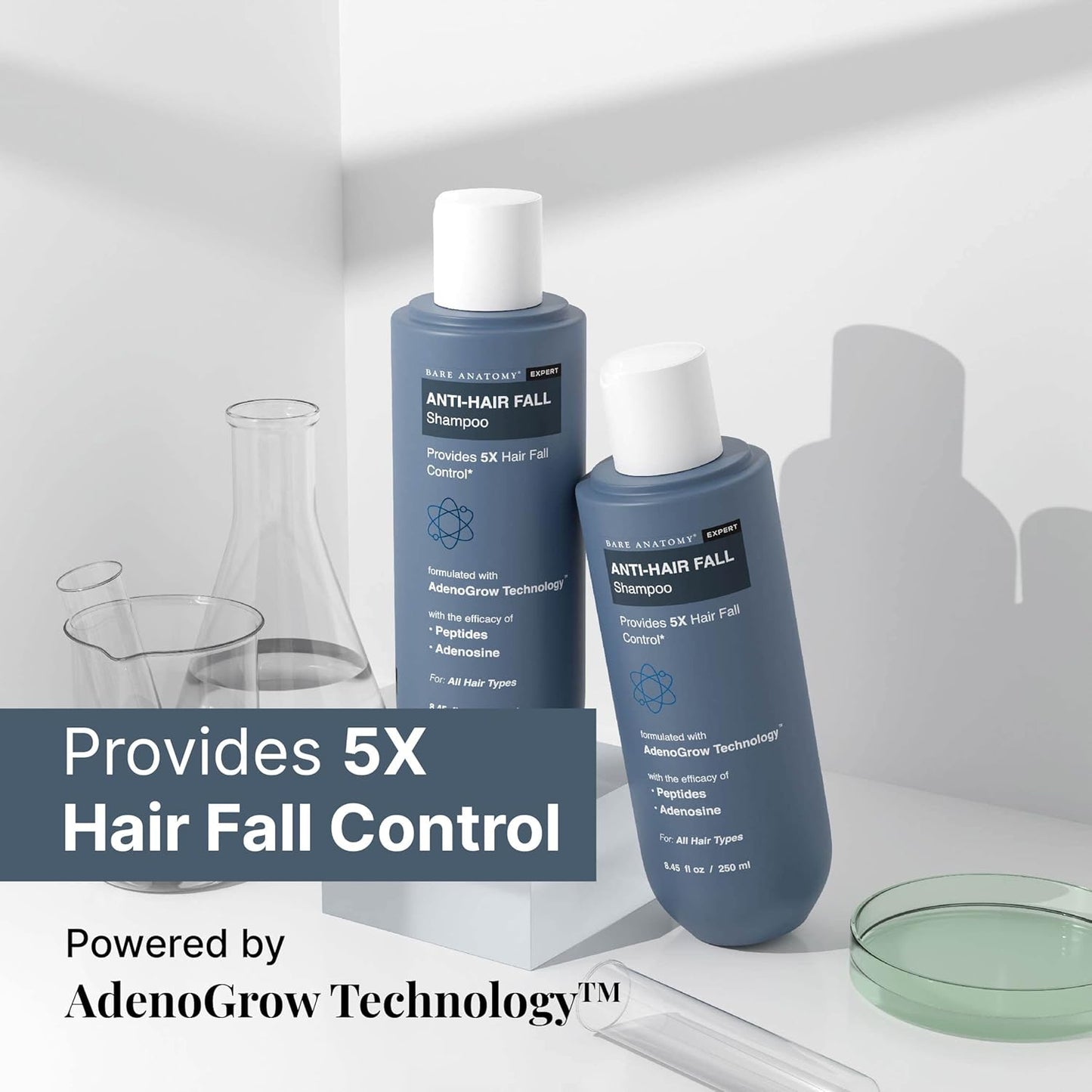 Bare Anatomy Anti Hair Fall Shampoo | 5x Hair Fall Control , 250 ml