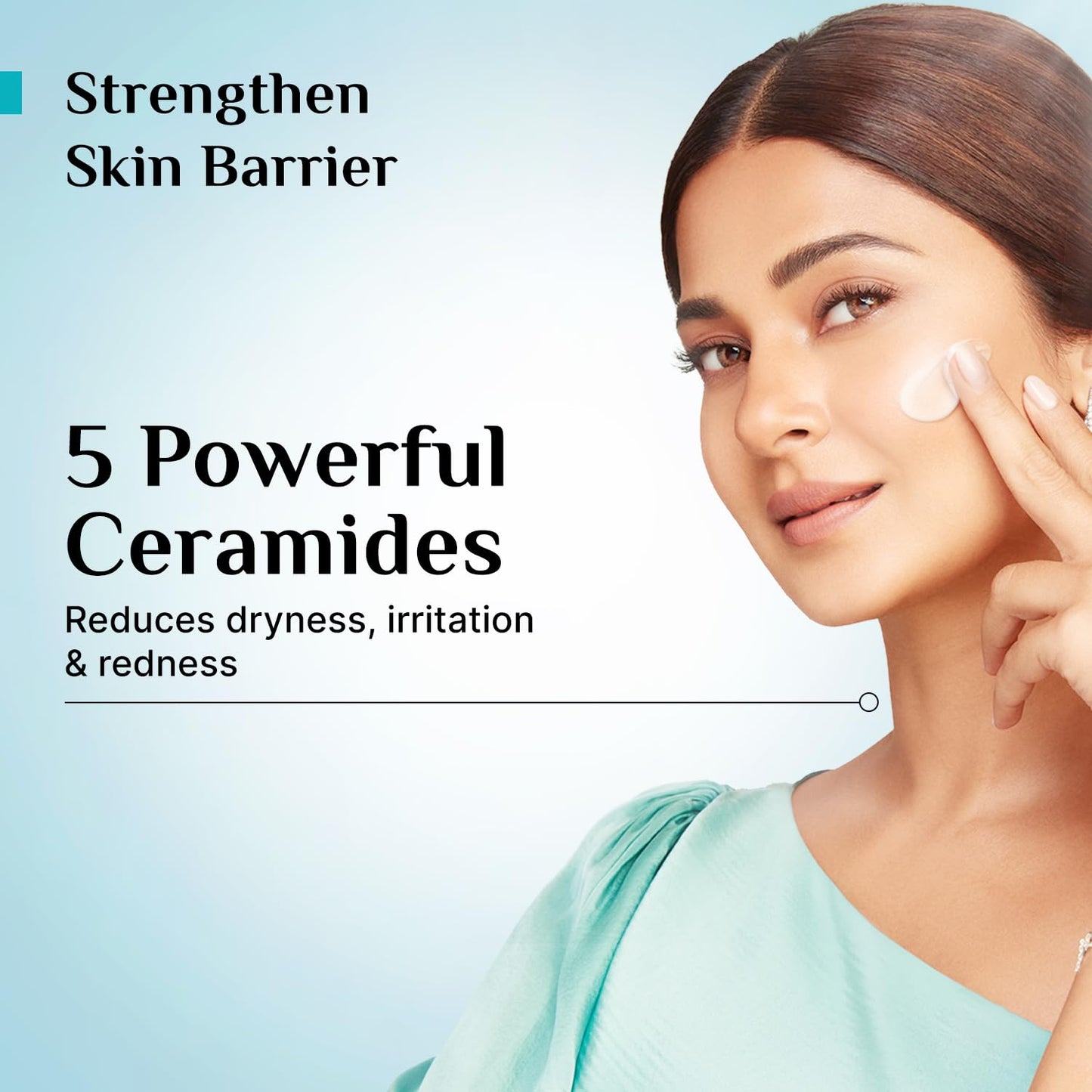 Pilgrim 5 Ceramides Moisturizer for Face, 100 gm