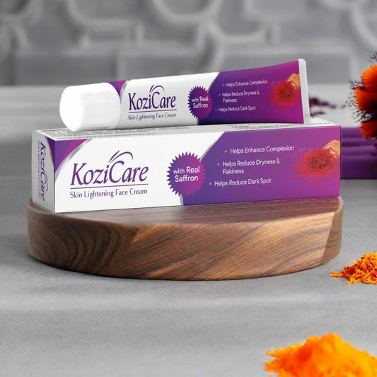Kozicare Skin Lightening Cream with Saffron, 15 gm Pack of 2