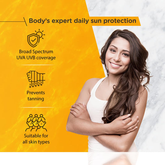 UV Doux Sunscreen Lotion with SPF 30 | Oil Free Formula | UVA & UVB Protection 50 ml