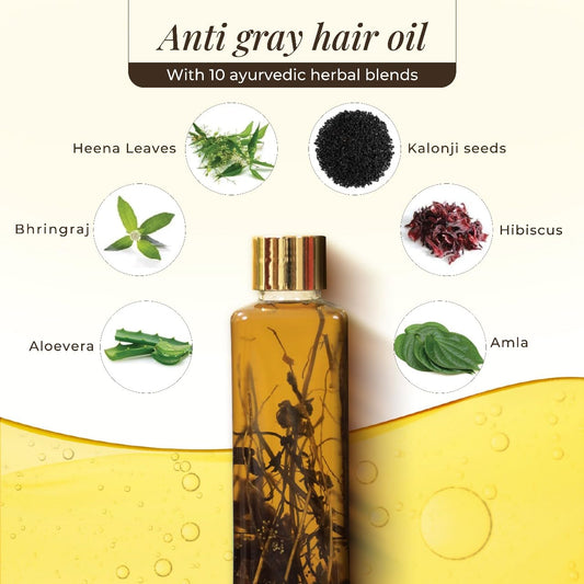 Veda Ayurvedic Cold Pressed Hair Oil, 200 ml