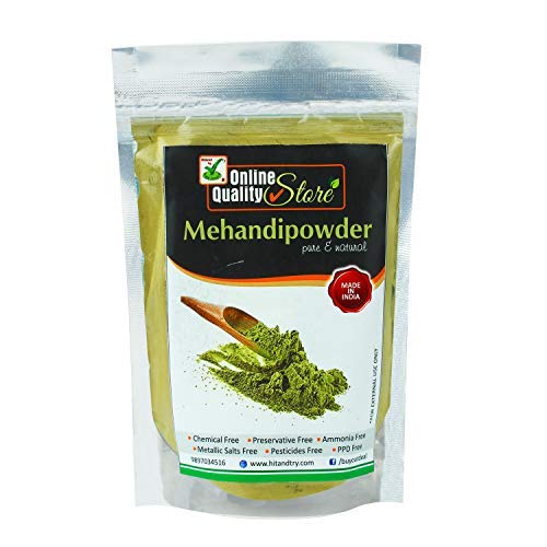 Online Quality Store Natural Organically Cultivated Herbal Henna Powder for Hair-100g |triple Sifted Powder |mehendi powder natural |Pure (Mehendi) |Natural Conditioning & Anti-Dandruff Hair Color Solution, for Men & Women