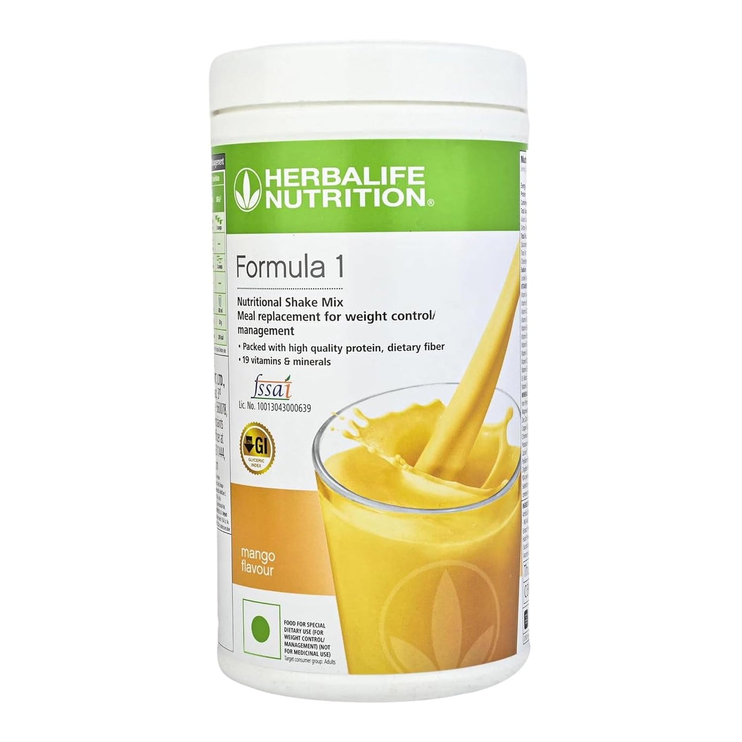 Herbalife Nutrition Weight Loss Combo | Formula 1 Mango Shake 500gm, Personalized Protein Powder 200gm, Afresh Energy Drink Lemon 50gm & ShakeMate 500gm