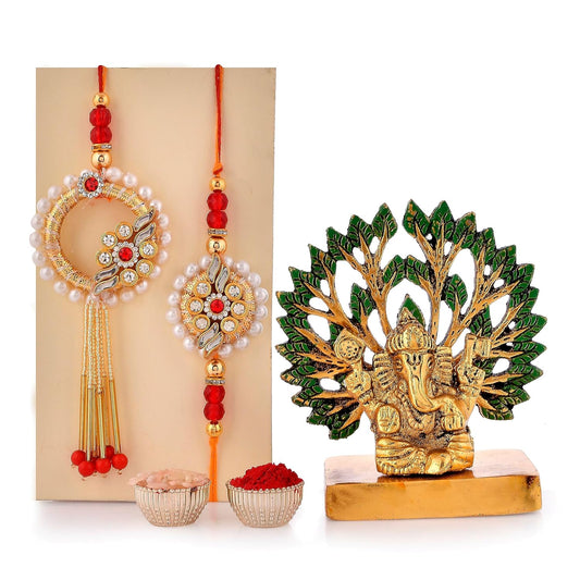 Rakhi Gift Combo Brother Bhaiya and Bhabhi