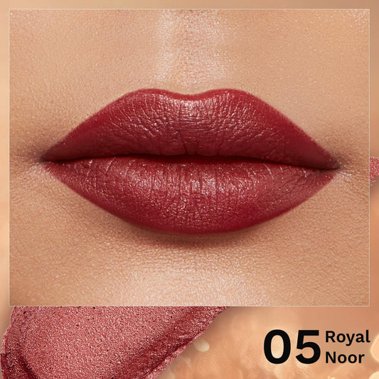 Pilgrim Glitter Lipstick For Women 4.2gm | Dubai Luxe Lifestyle - Royal Noor Shade