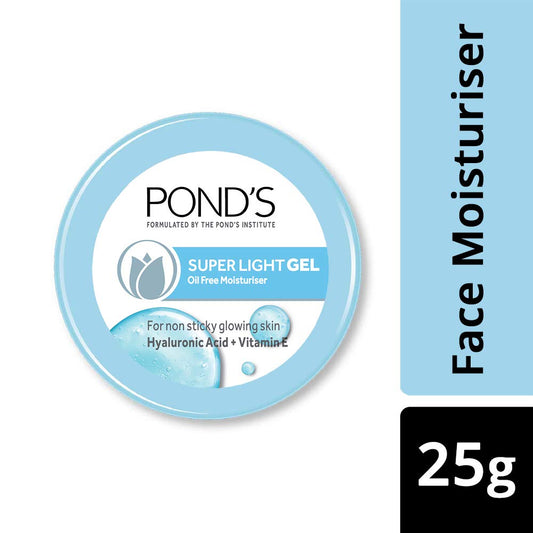 Pond's Super Light Gel Moisturiser, Oil-Free Moisturiser, 25 gm