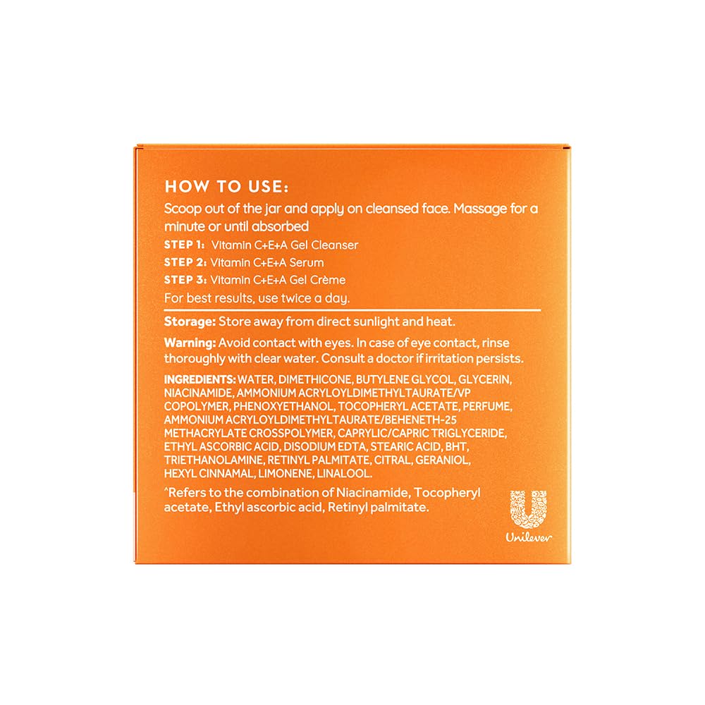 Pond'S Bright Beauty 1% Vit C+E+A Gel Crème, 50gm