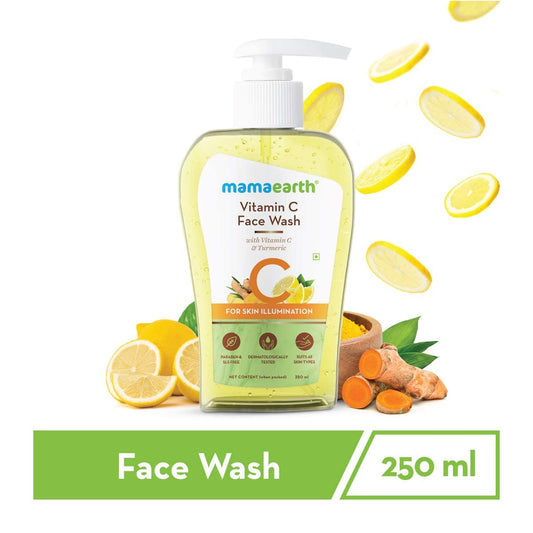 Mamaearth Vitamin C Face Wash, 250 ml