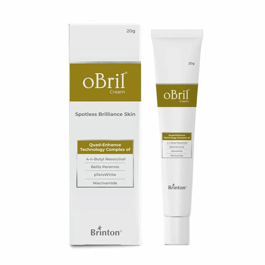 Brinton obril Cream for Spotless Brilliance, Enriched with Niacinamide, Diasy Flower Extract, 20 gm
