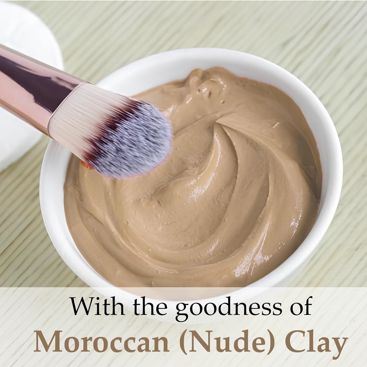 Mi nature Moroccan Rhassoul Clay (Nude) Powder, 227 gm/1/2 lb/8 Oz