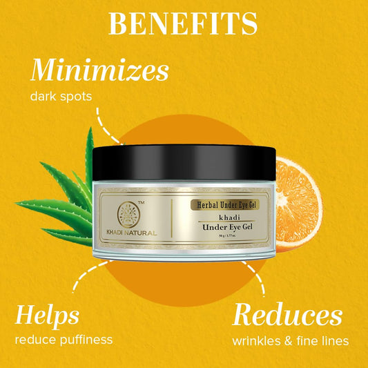 Khadi Natural Under Eye Gel, 50 gm