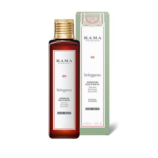 Kama Ayurveda Bringaras Balancing Scalp & Hair Oil, 100 ml