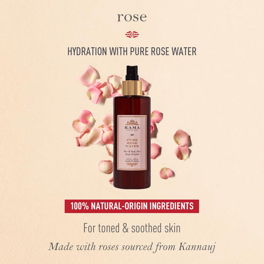 Kama Ayurveda Pure Rose Water, 200 ml