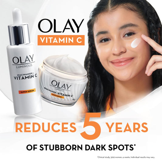 Olay Vitamin C Face Cream with Niacinamide, Normal, Oily, Dry & Combination Skin, 50 gm