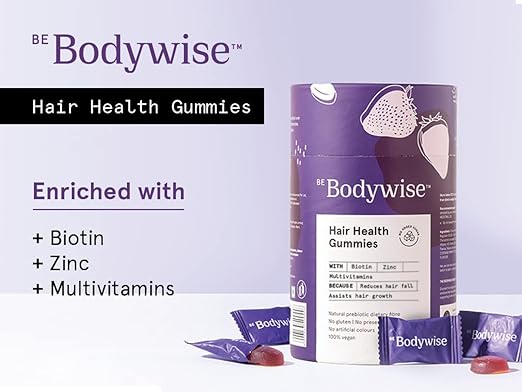 Be Bodywise Hair Gummies | 120 Day Pack