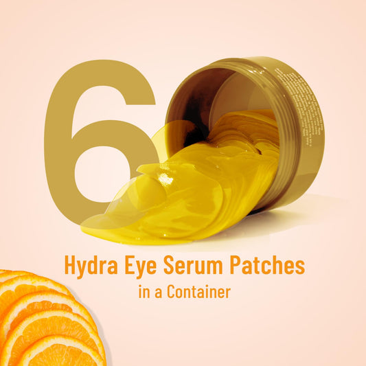 Swiss Beauty Hydra Anti Wrinkle Eye Serum Patch| Treats Dark Circles, Fine Lines And Wrinkles | Enriched With Collagen And Aloe Vera Extract | Shade -Gold, 60 Pcs