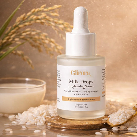 Vilvah Milk Drops Brightening Serum Pack of 2, 20 ml