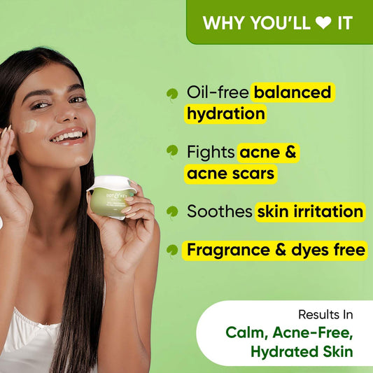 Dot & Key Cica + Niacinamide Oil-Free Face Moisturizer, 60 ml