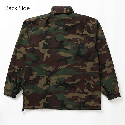 Wildroar Rain & Wind Cheater- Green Forest -Large -Size 40