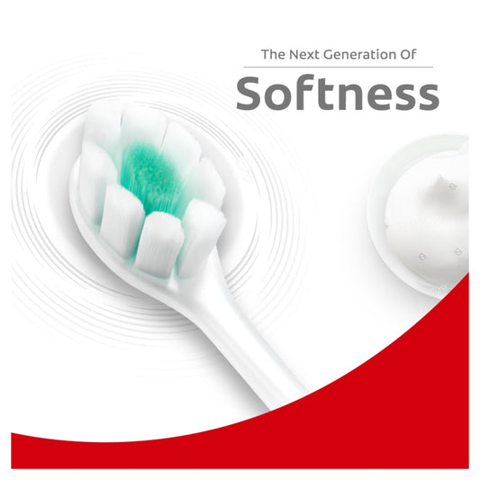 Colgate Gentle Toothbrush Ultrafoam, Ultra Soft Manual Toothbrush For Adults-2 Pcs, Multi Colour