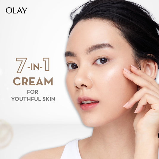 Olay Total Effects Day Cream with SPF 15 | Fights 7 Signs of Ageing, 50 gm