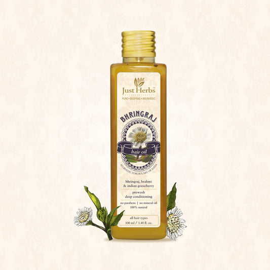 Just Herbs Ayurvedic Bhringraj Hair Oil 100 ml