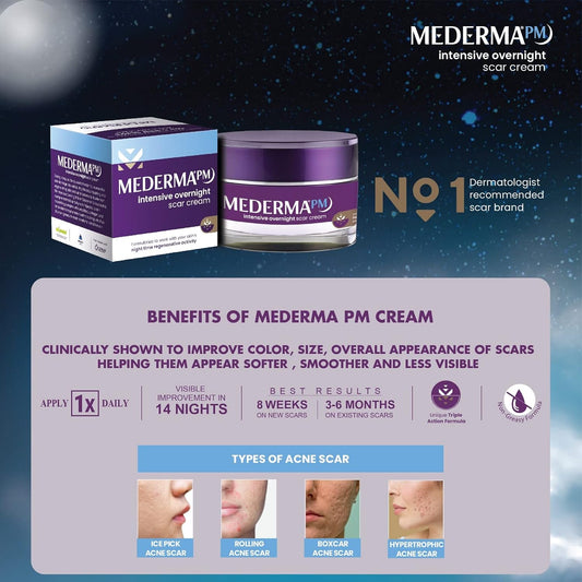 Mederma Intensive Overnight Cream, 30 gm