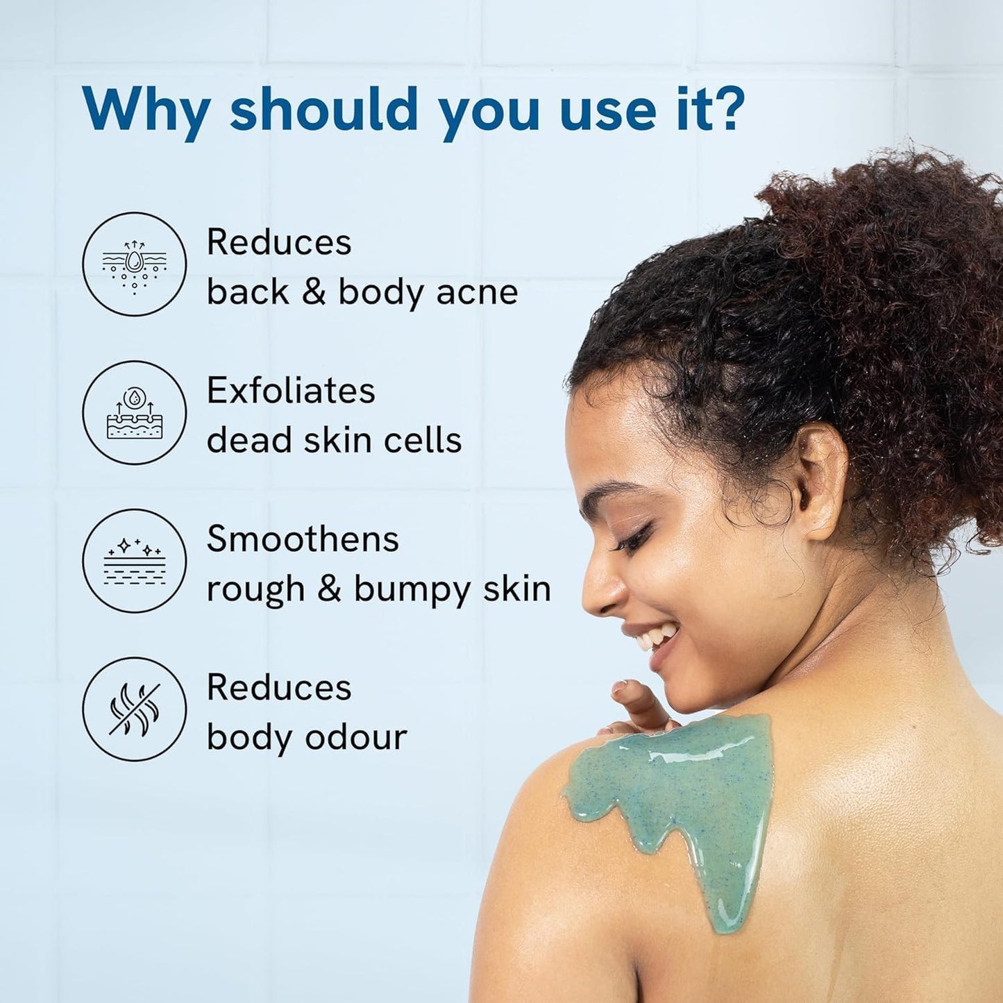 Be Bodywise 1% Salicylic Acid Body Wash | Helps to Prevent Body Acne & Cleanse Skin | Paraben and SLS free - 750ml , Pack of 3
