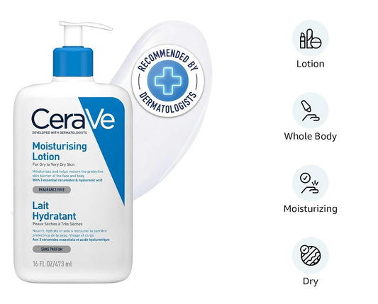 CeraVe Moisturizing Lotion For Dry Skin, 473 ml