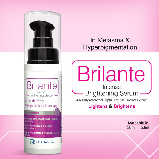 Regaliz Brilante Intense Brightening Serum | Advanced Dark Spot & Hyperpigmentation Treatment, 50 ml