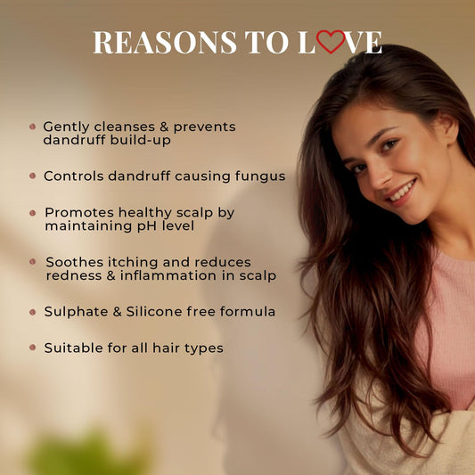 Just Herbs Ayurvedic Anti-Dandruff Shampoo, 200 ml