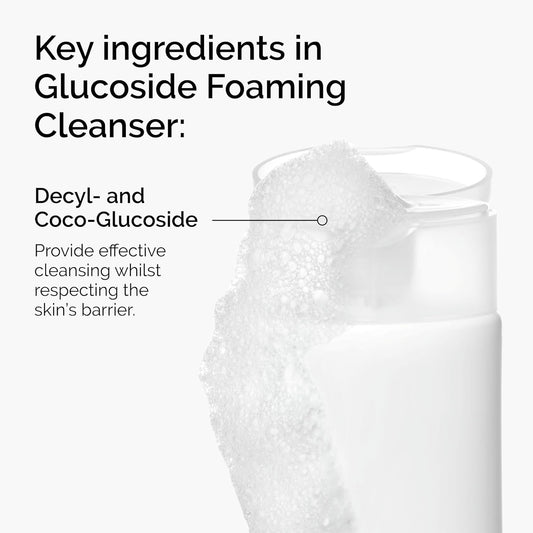 The Ordinary Glucoside Foaming Cleanser, Gentle Foaming Face Wash, 150 ml