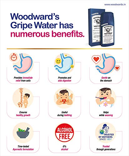 Woodwards Gripe Water 200 ml, Pack of 3