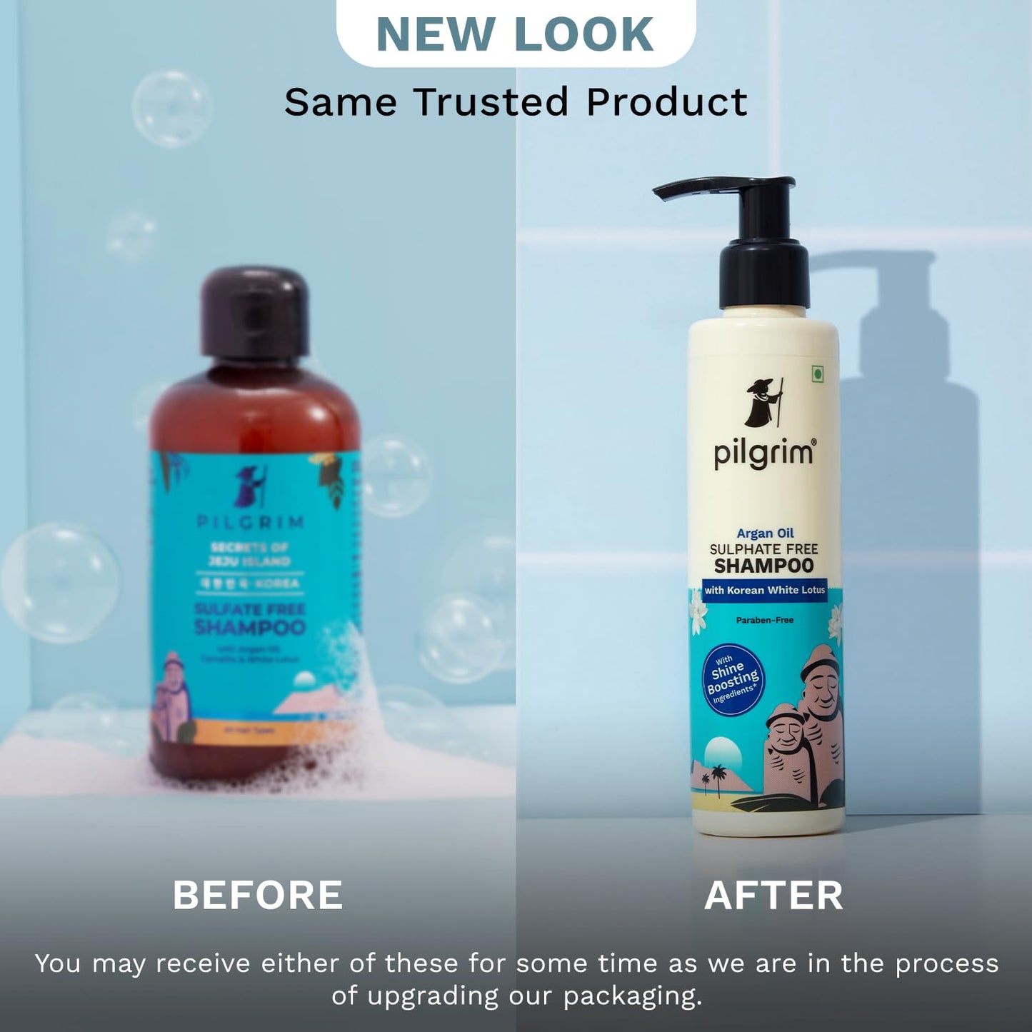 Pilgrim Mild Sulphate Free Shampoo Argan Oil, 200 ml